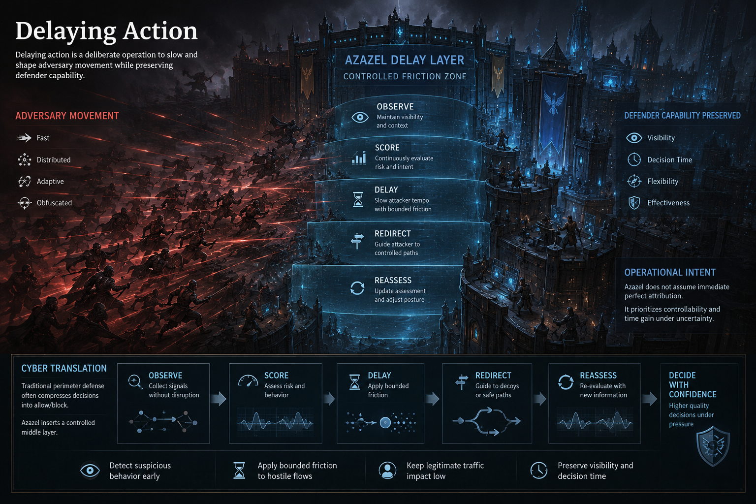 Delaying Action